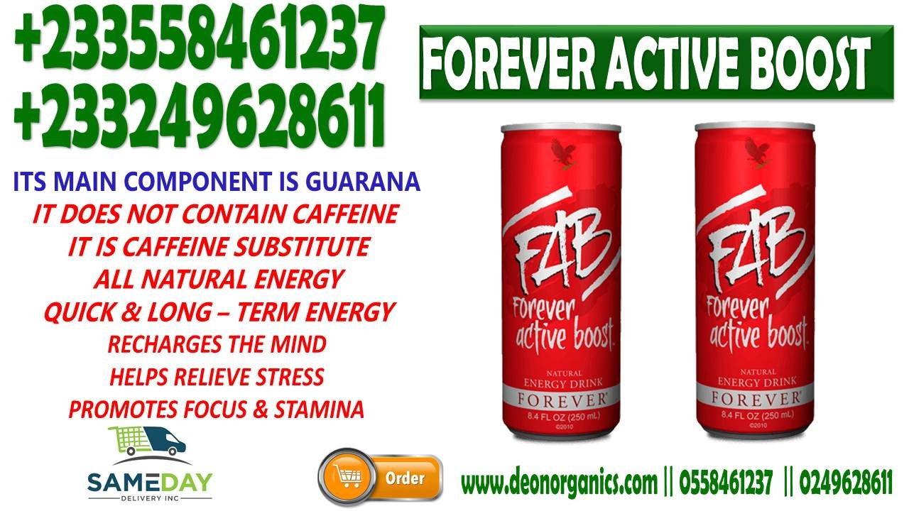 FAB Forever Active Boost Energy Drink - Forever Living Active Boost