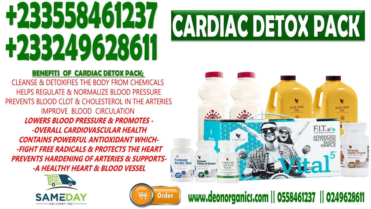Cholesterol Detox Pack - Natural Treatment for High Cholesterol