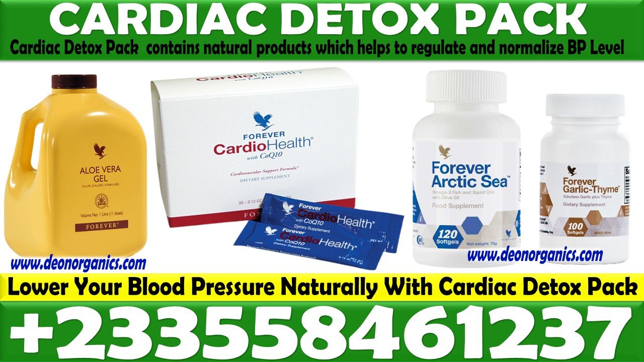 Cardiac Detox Pack - Best Blood Pressure Treatment