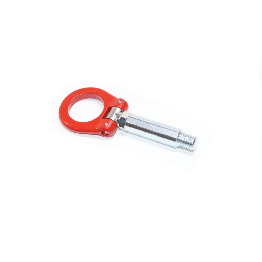 Gancio Di Traino Pieghevole Racing IS2303 – Sostituzione Per BRZ, WRX STi E 86, In Alluminio Anodizzato, Rosso, Carico Pesante