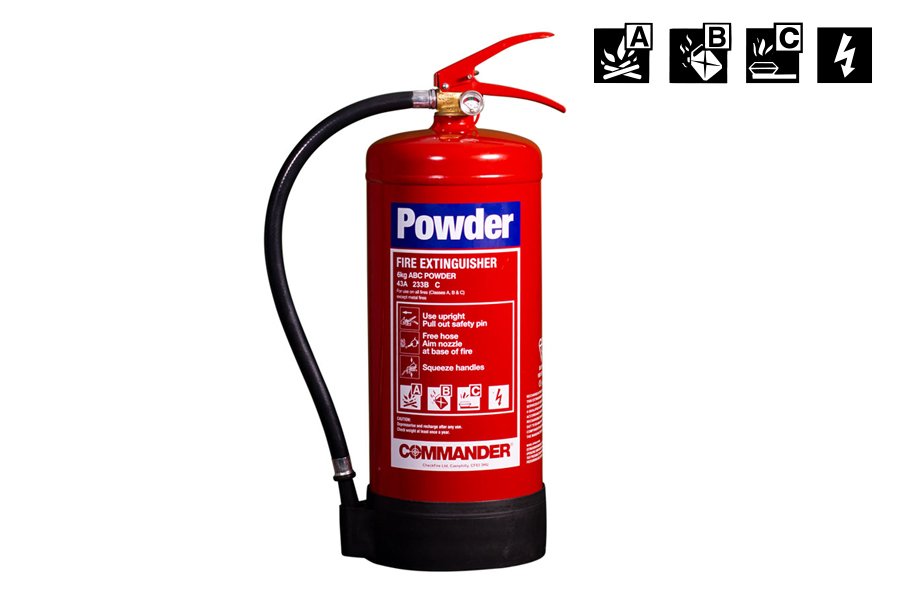 Dry Powder fire extinguishers - what type of fire extinguisher do you need?