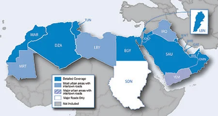 City Navigator® Middle East & Northern Africa NT Carte officielle du Maroc pour GPS GARMIN 2021          Uniquement en téléchargement sur votre GPS