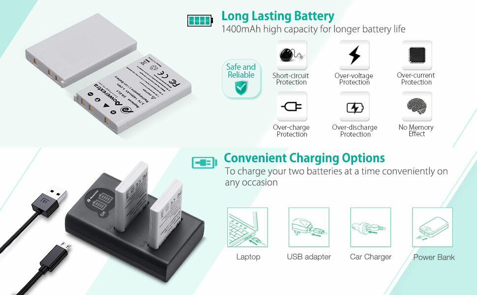 EN-EL5 battery and charger