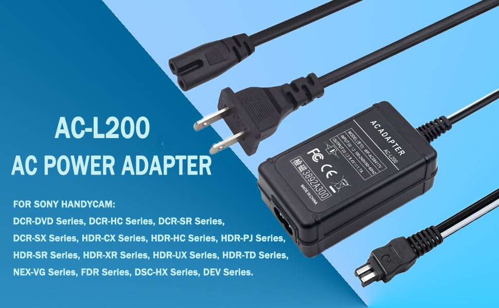AC-L200 ADAPTER FOR SONY