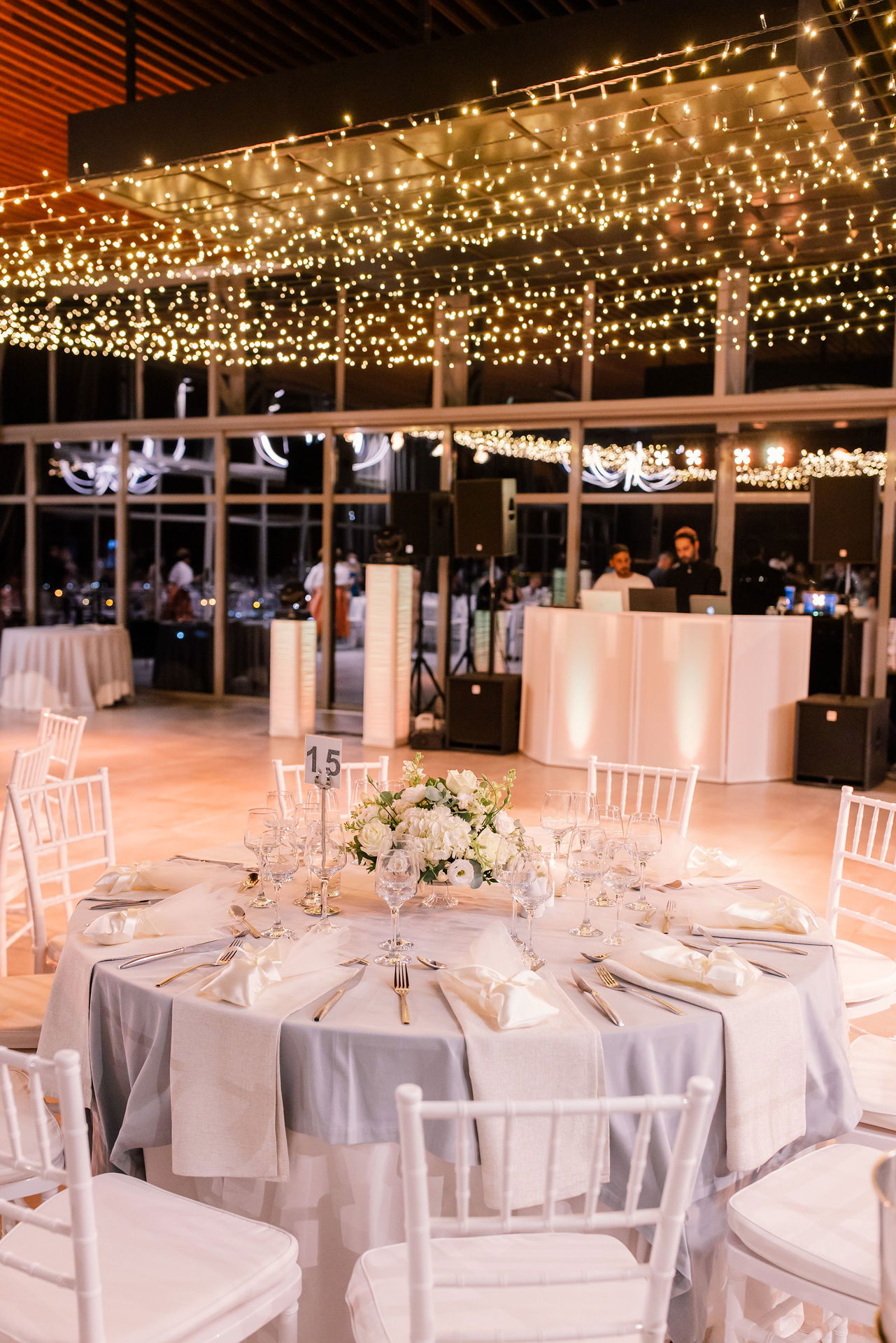 Maria & Alex - Elegant White Rose Affair