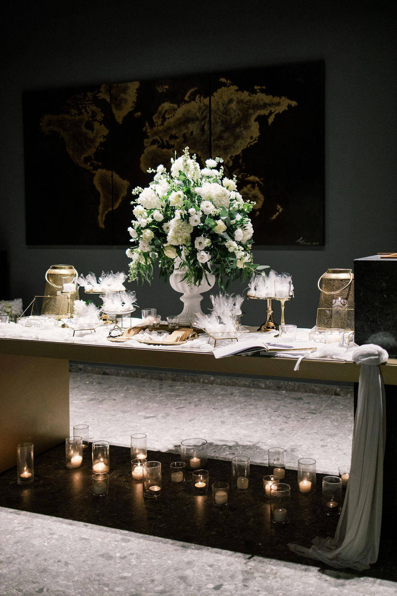 Maria & Alex - Elegant White Rose Affair