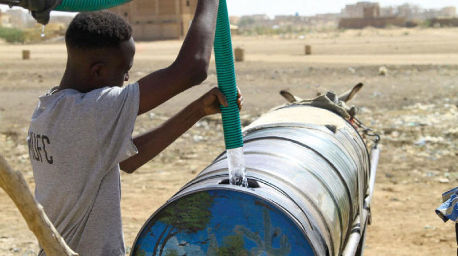 صورة أرشيفية لأزمة المياه - المصدر : صحيفة الشرق الأوسط