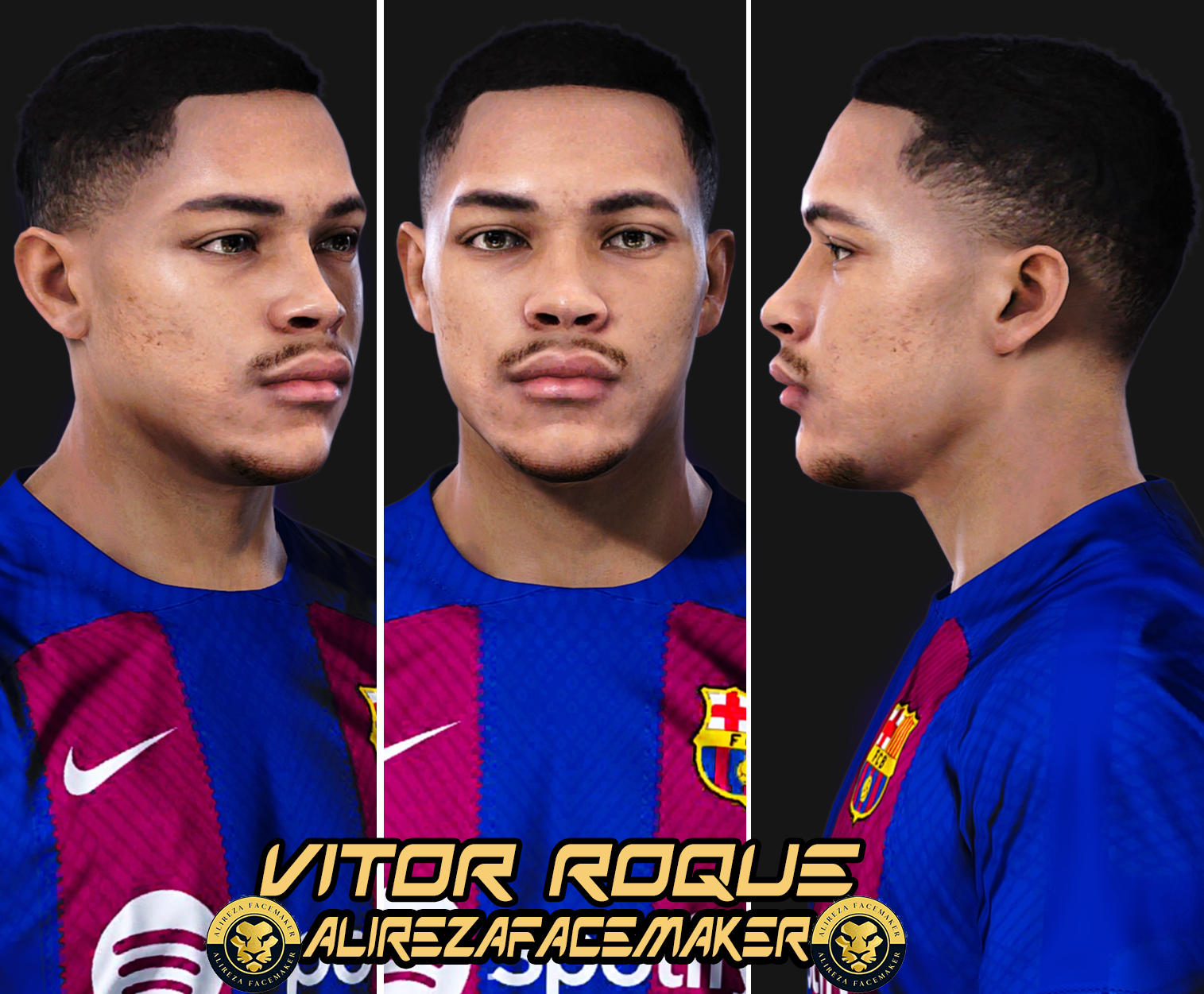 Vitor Roque Face Pes