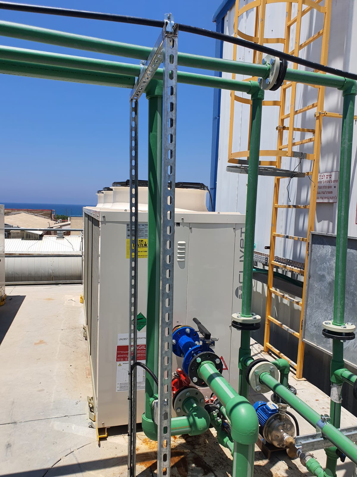 Herstellung und Installation von PPR-Rohrleitungen einschließlich Pumpen