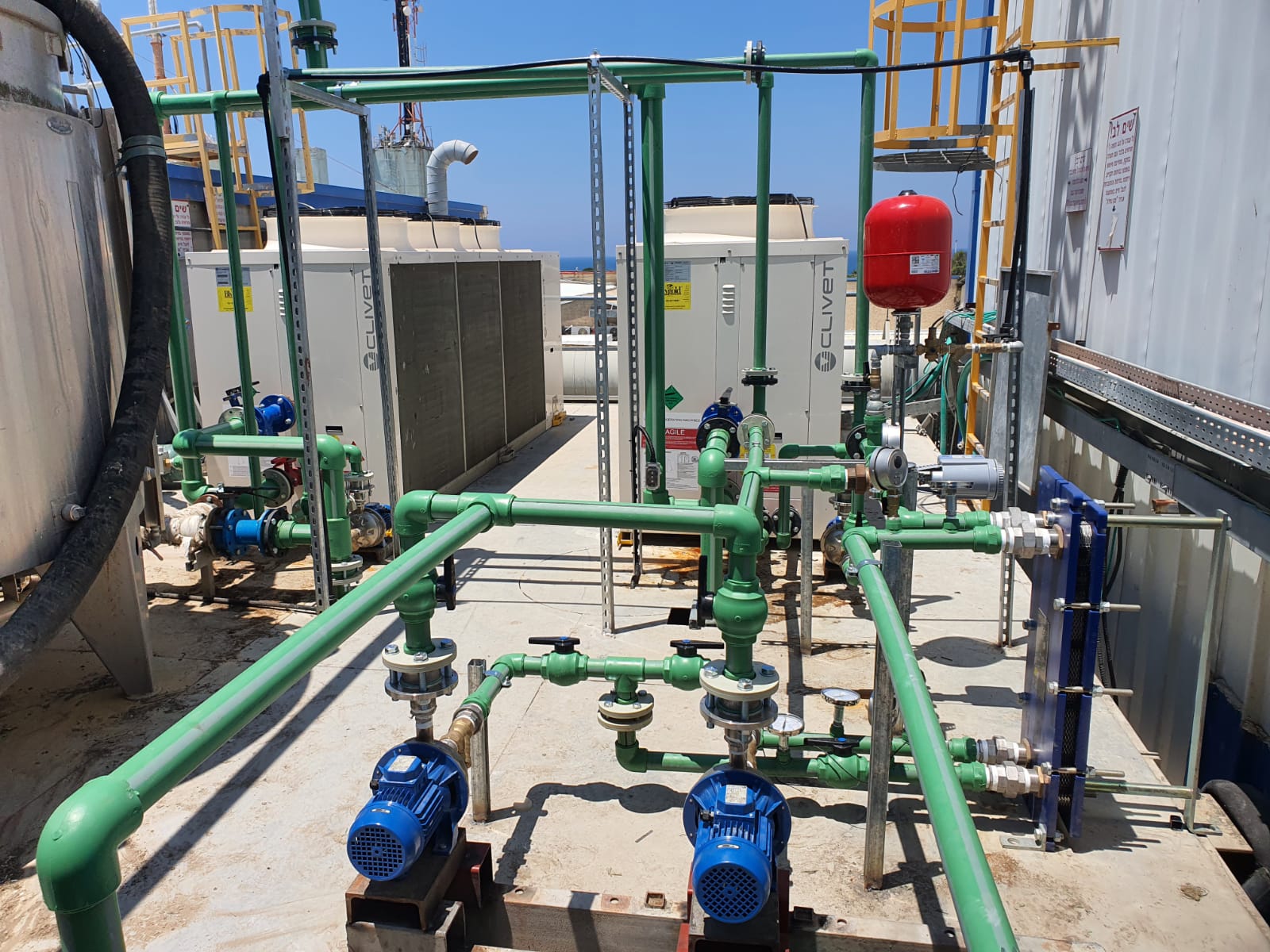 Herstellung und Installation von PPR-Rohrleitungen einschließlich Pumpen