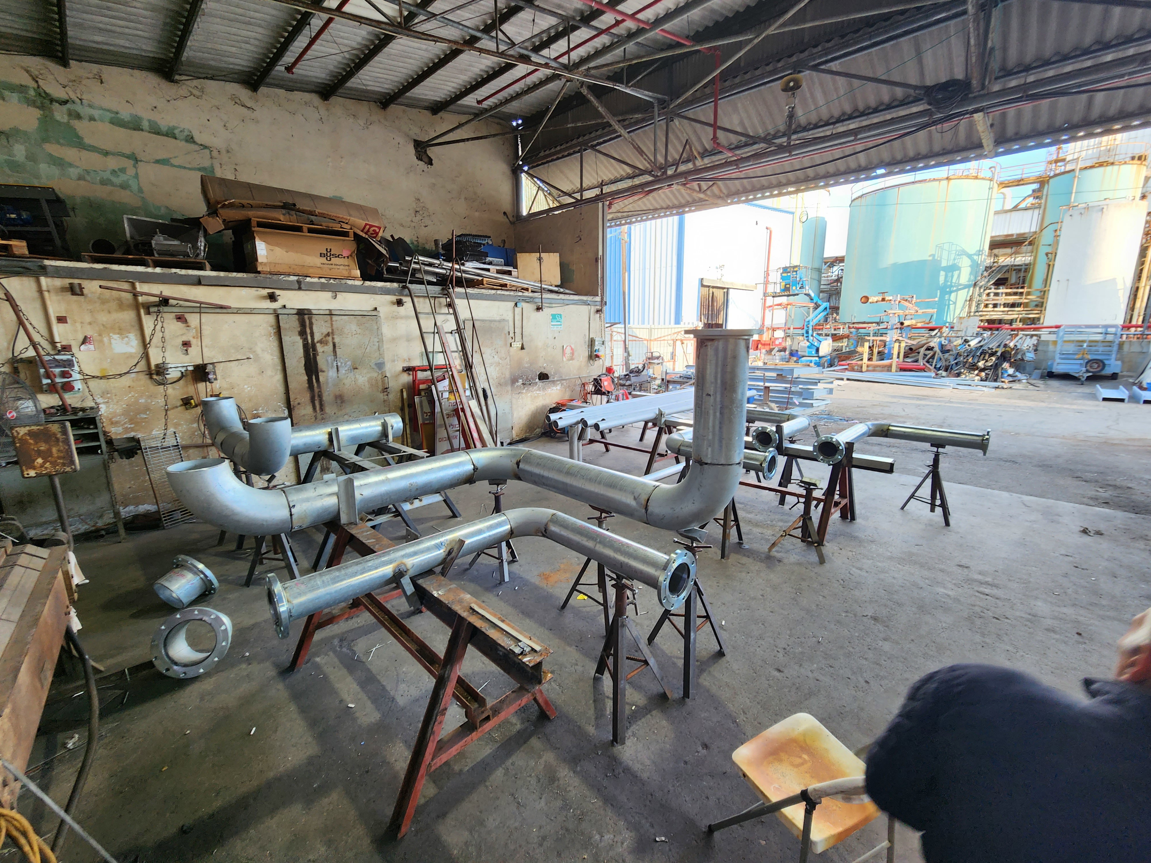 Herstellung und Installation von Rohrleitungen