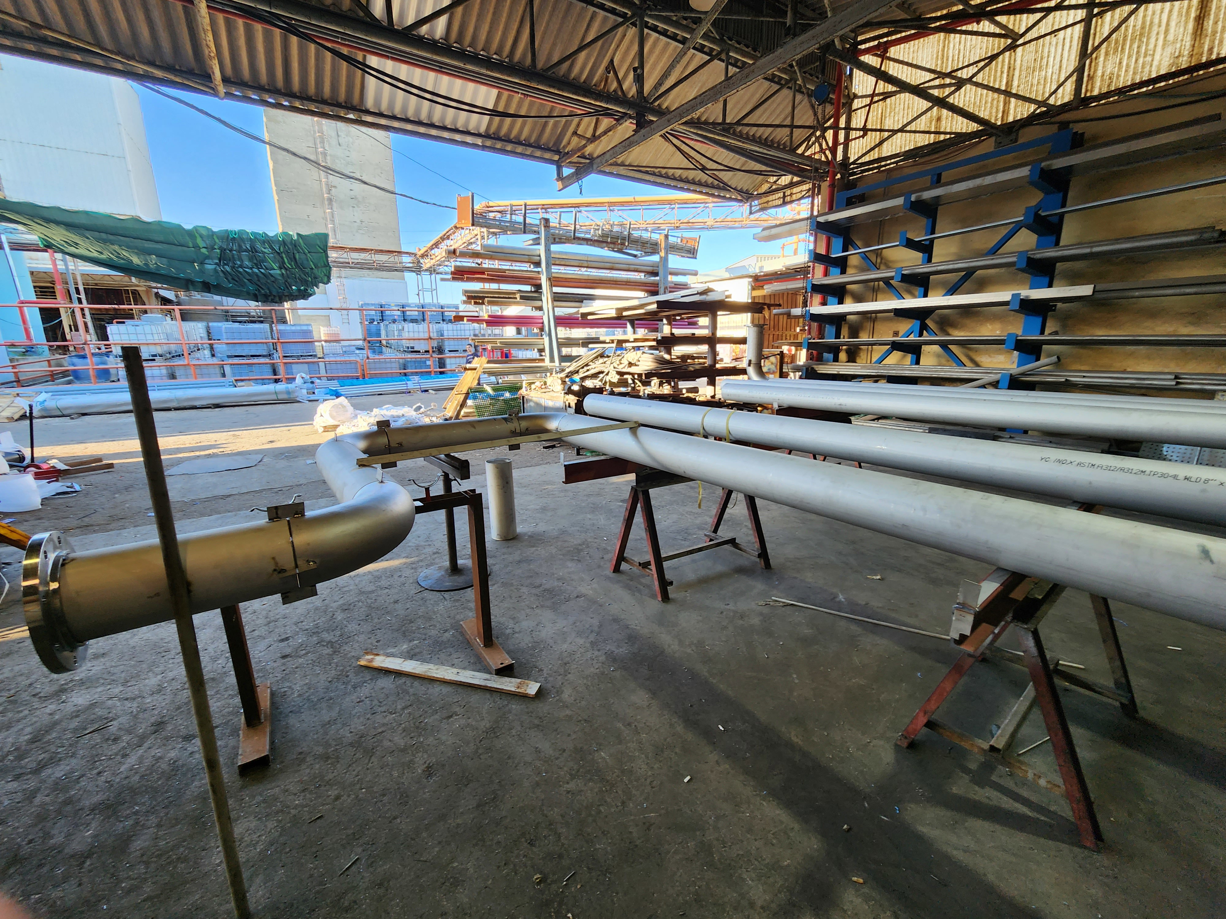 Herstellung und Installation von Rohrleitungen