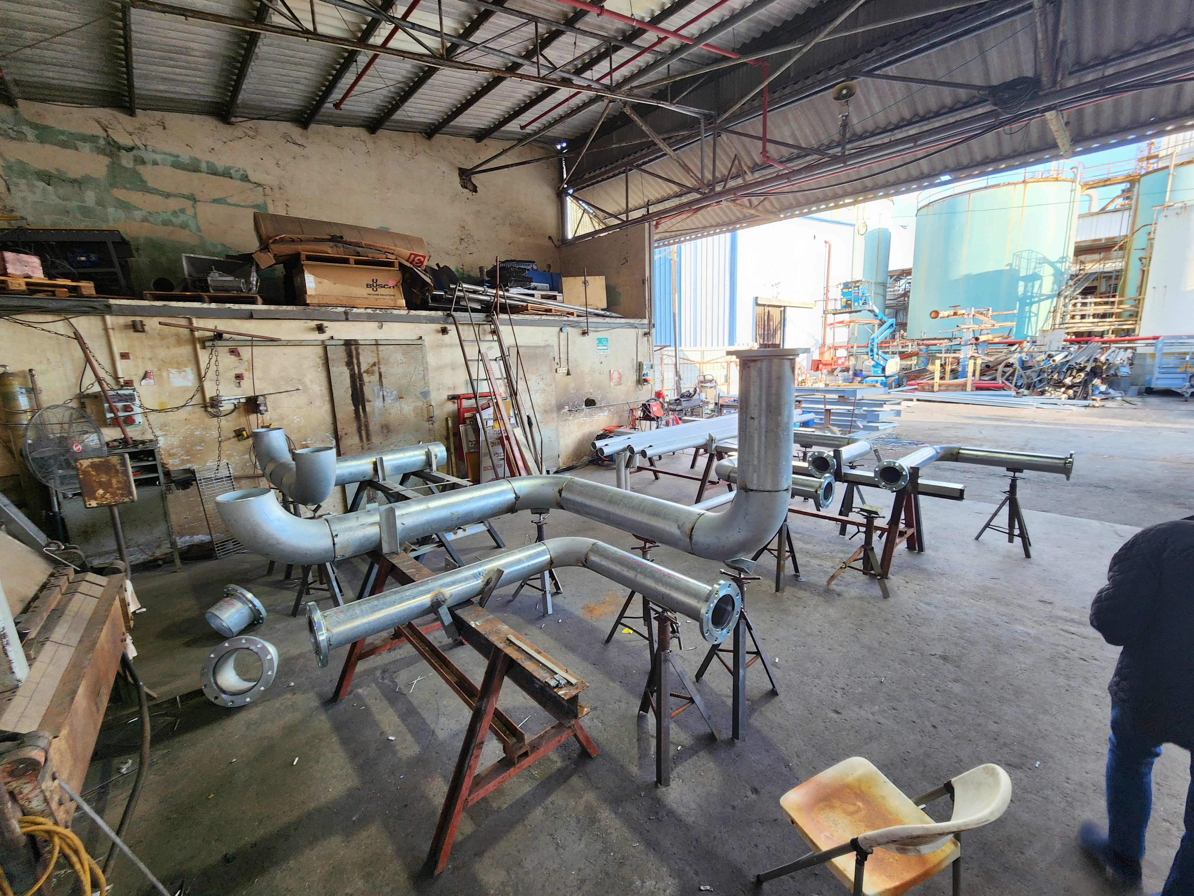 Herstellung und Installation von Rohrleitungen