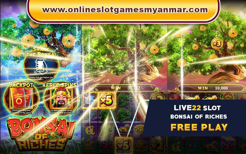 Free Play 2 Bonsai of Riches Slot Game - Live22 Myanmar