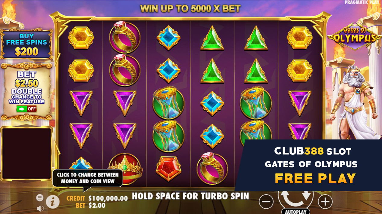 1 Gates of Olympus Slot Game Pragmatic Play - Club388