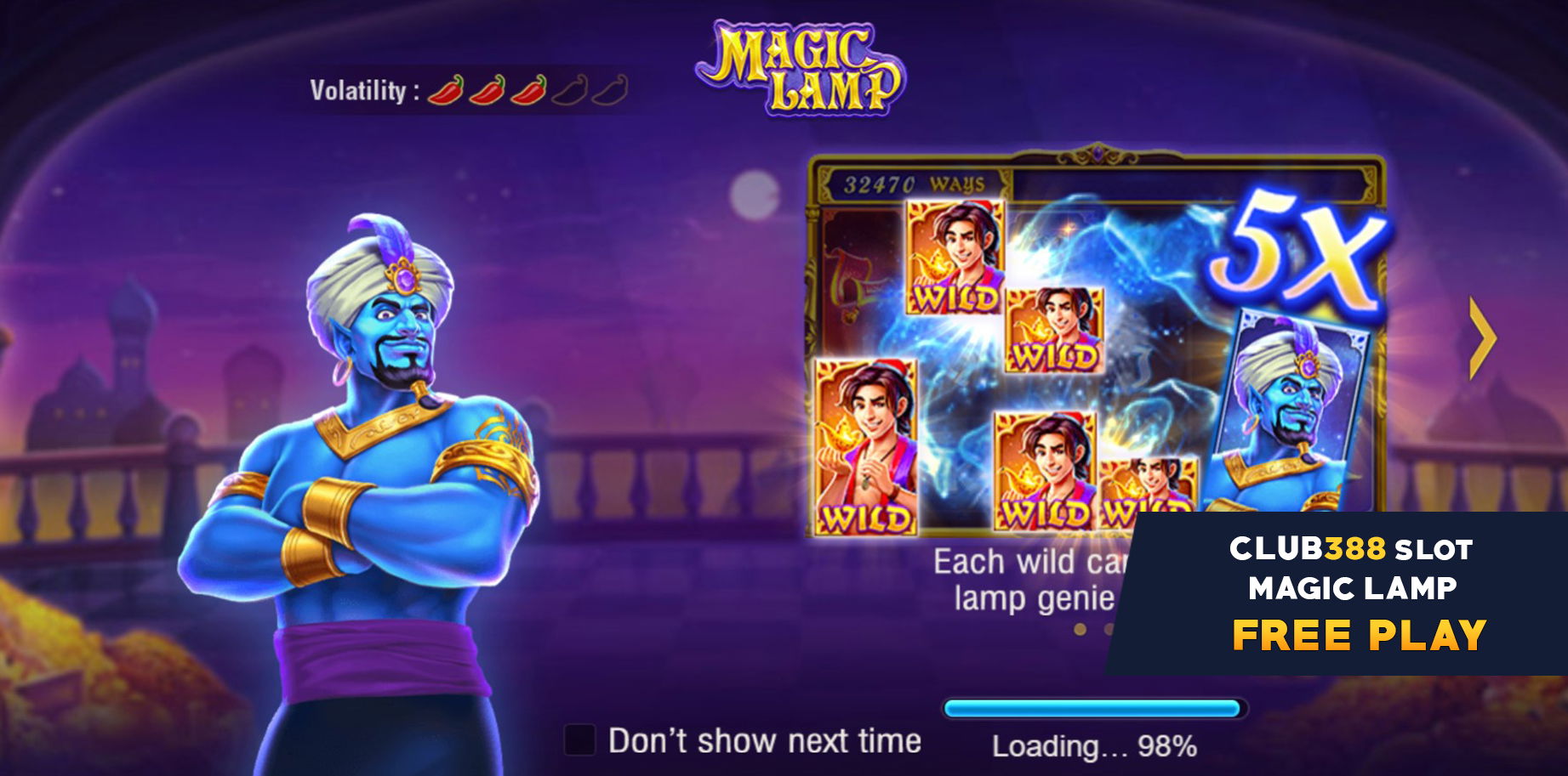 7 Magic Lamp Slot Game Jili - Club388