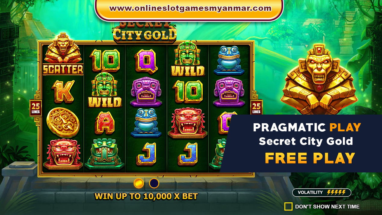 Pragmatic Play Slot Game - Secret City Gold Payout