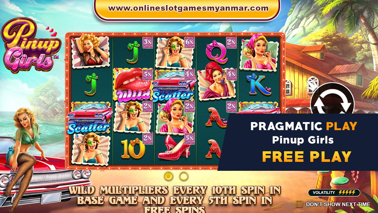 Pragmatic Play Slot Game - Pinup Girls Game