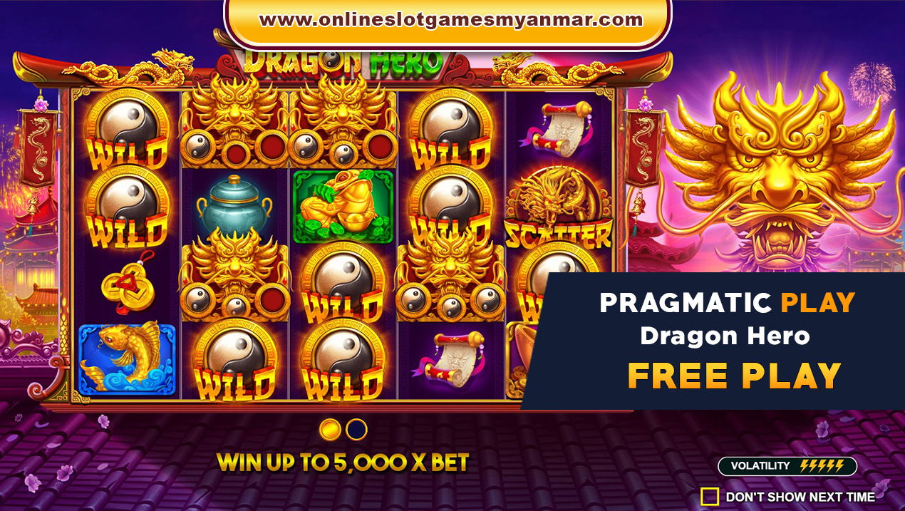 Pragmatic Play Slot Game - Dragon Hero Game