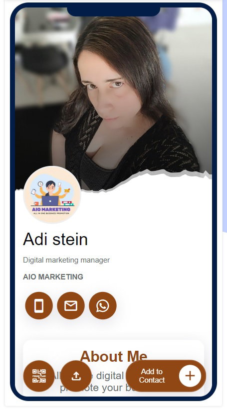 Digital business card