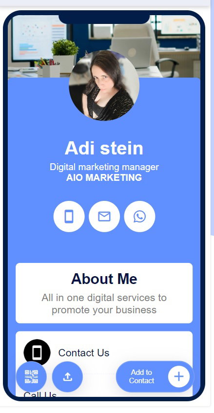 Digital business card