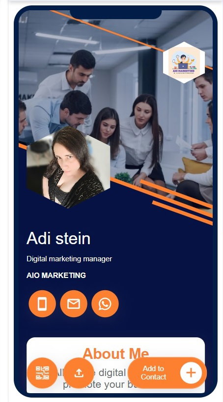 Digital business card