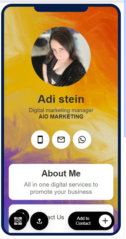 Digital business card