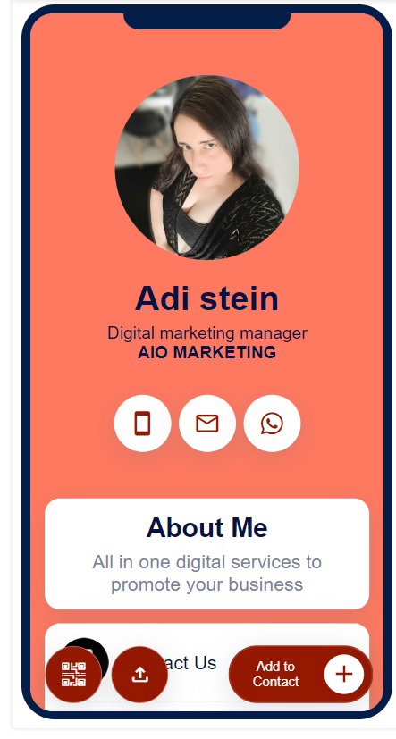 Digital business card