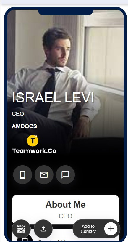 Digital business card