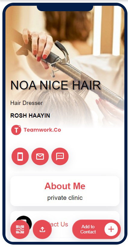 Digital business card