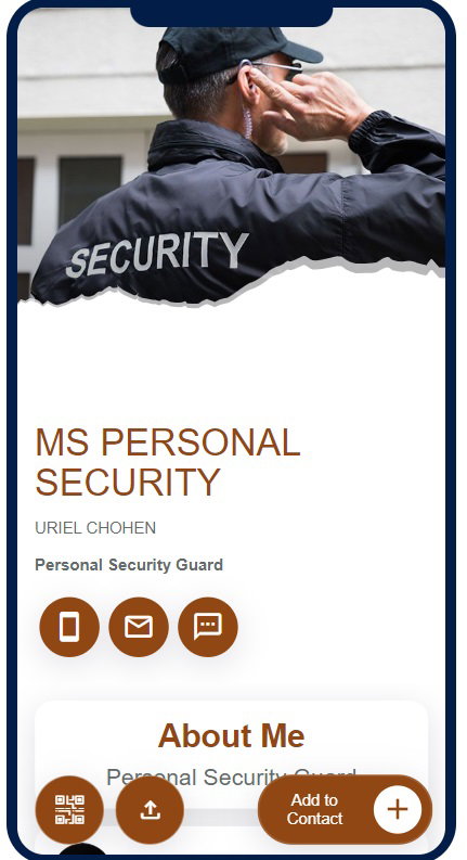 Digital business card