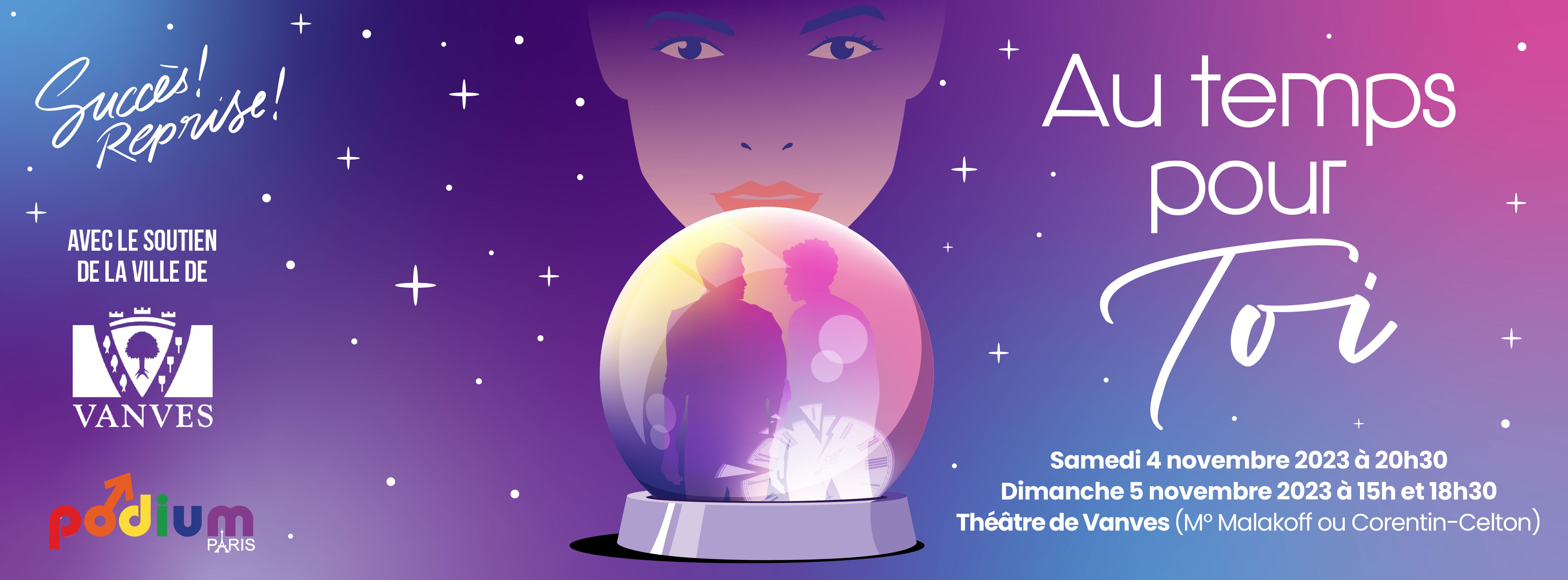 PROGRAMME AU TEMPS POUR TOI Podium Paris Le chœur gay de variété