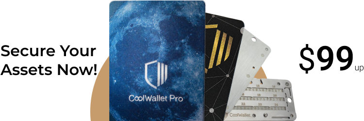 The CoolWallet. An enhanced hardware wallet the size of your credit. CoolWallet boasts the most sophisticated cold storage technology inside, giving you full control of your digital assets whenever, wherever you need it!