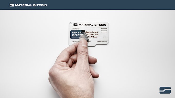 Material Bitcoin Cold Wallet