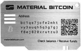 Material Bitcoin Standard
