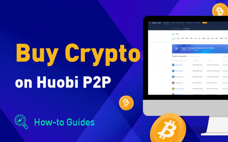 Buy Crypto on Huobi P2P