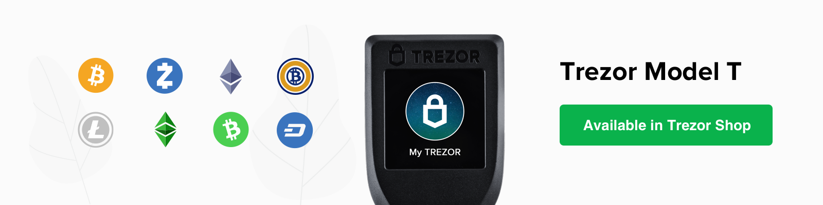 Trezor Hardware Wallet - The original and most secure hardware wallet. Discover the secure vault for your digital assets. Store bitcoins, litecoins, passwords, logins, and keys without worries
