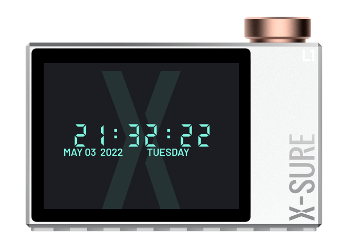X-SURE L1: Time-only Watch Face