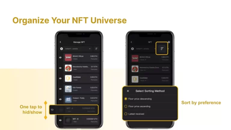 Organize Your NFT Universe