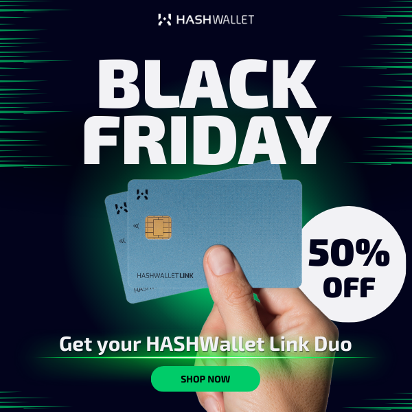 HASHWallet: Up to 50% OFF