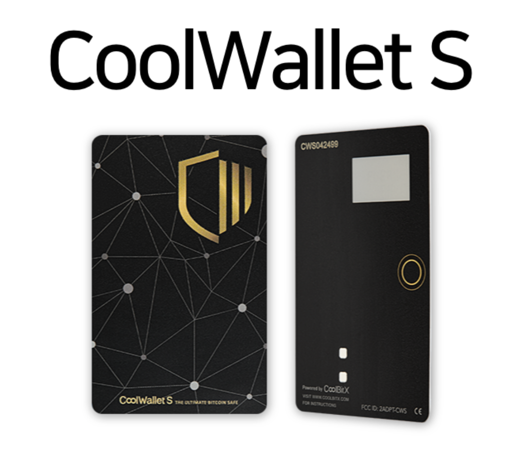 CoolWalletS Hardware Wallet