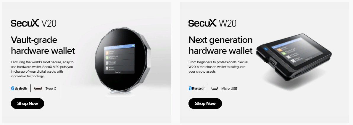 Buy SecuX Hardware Wallet with 10% and 15% discounts!
