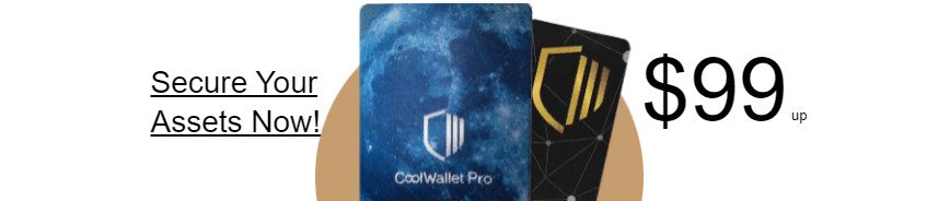 CoolWallet S is the most secure crypto hardware wallet for Bitcoin, Ethereum, Litecoin, Bitcoin Cash and ERC20 Token