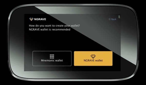 NGRAVE Hardware Wallet