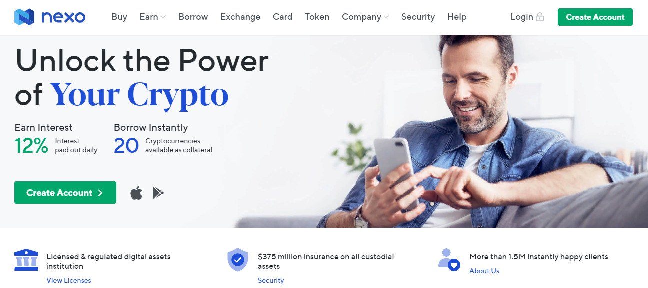 Nexo - Unlock the Power of Your Crypto. The Leading Regulated Financial Institution for Digital Assets