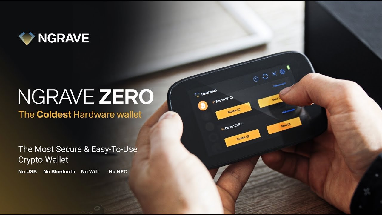 NGRAVE | Unrivaled crypto security and seamless experience. The first end-to-end solution for managing your crypto. The Coldest hardware Wallet. The Coldest key back-up. No private key exposure, ever.