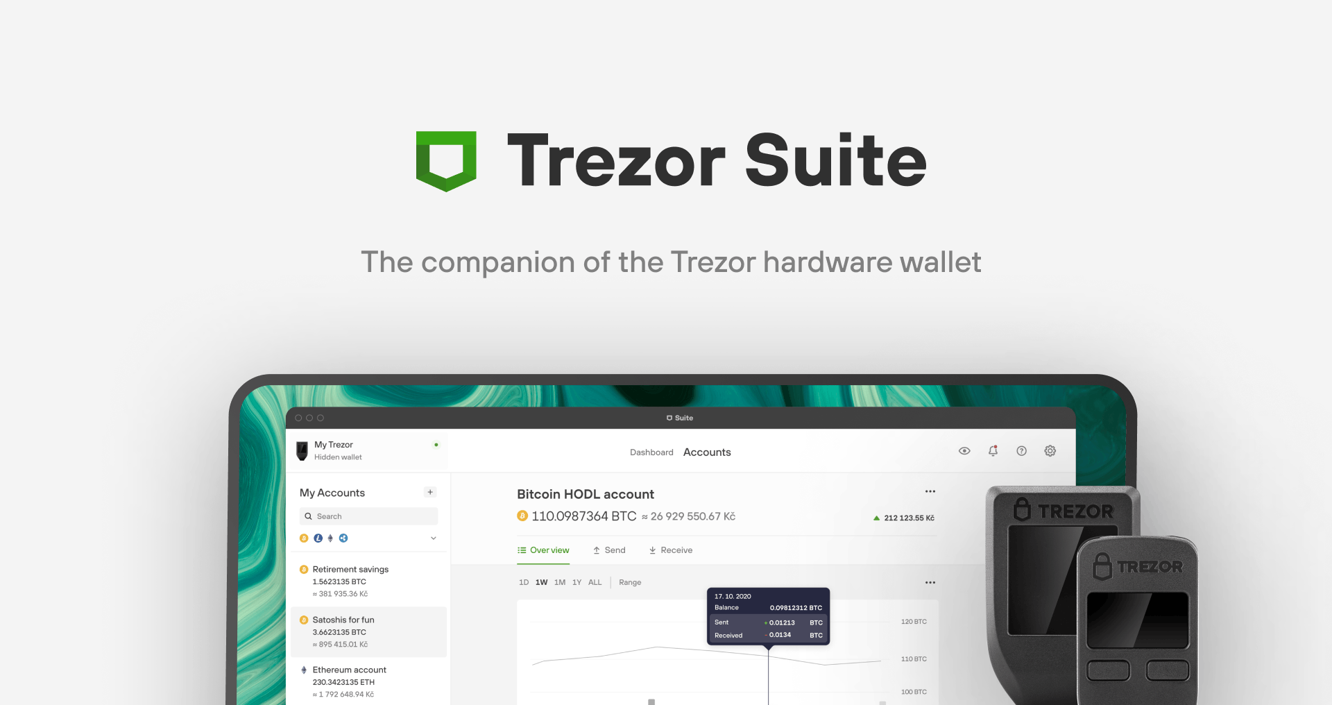 Trezor Suite. New desktop & browser app for Trezor hardware wallets. Trezor Suite brings big improvements across three key pillars of usability, security and privacy.