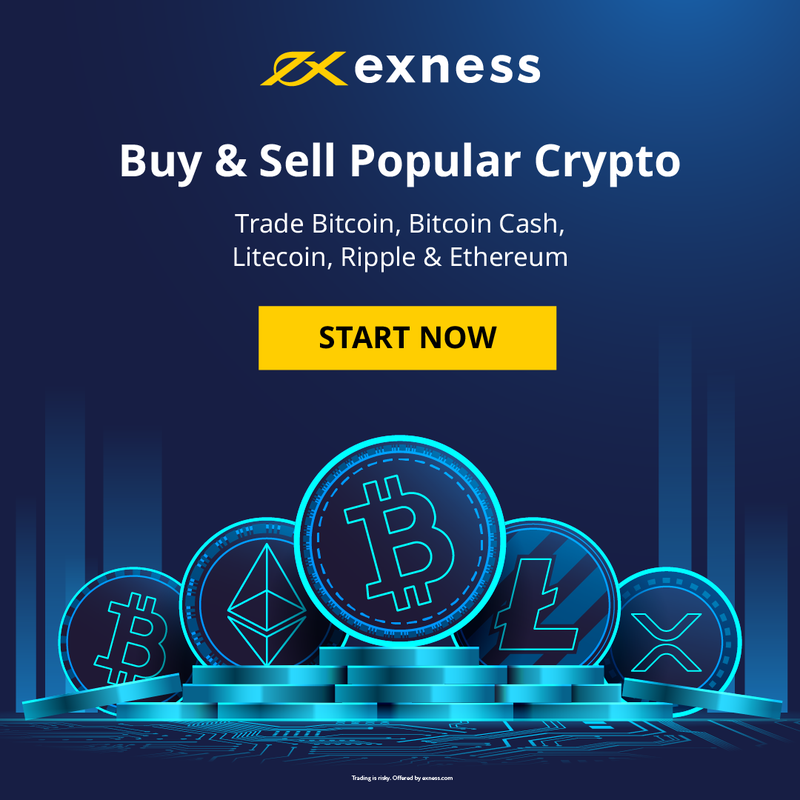 Buy and Sell Popular Crypto: Exness