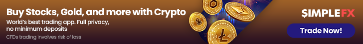 Buy Gold with Crypto - SimpleFX
