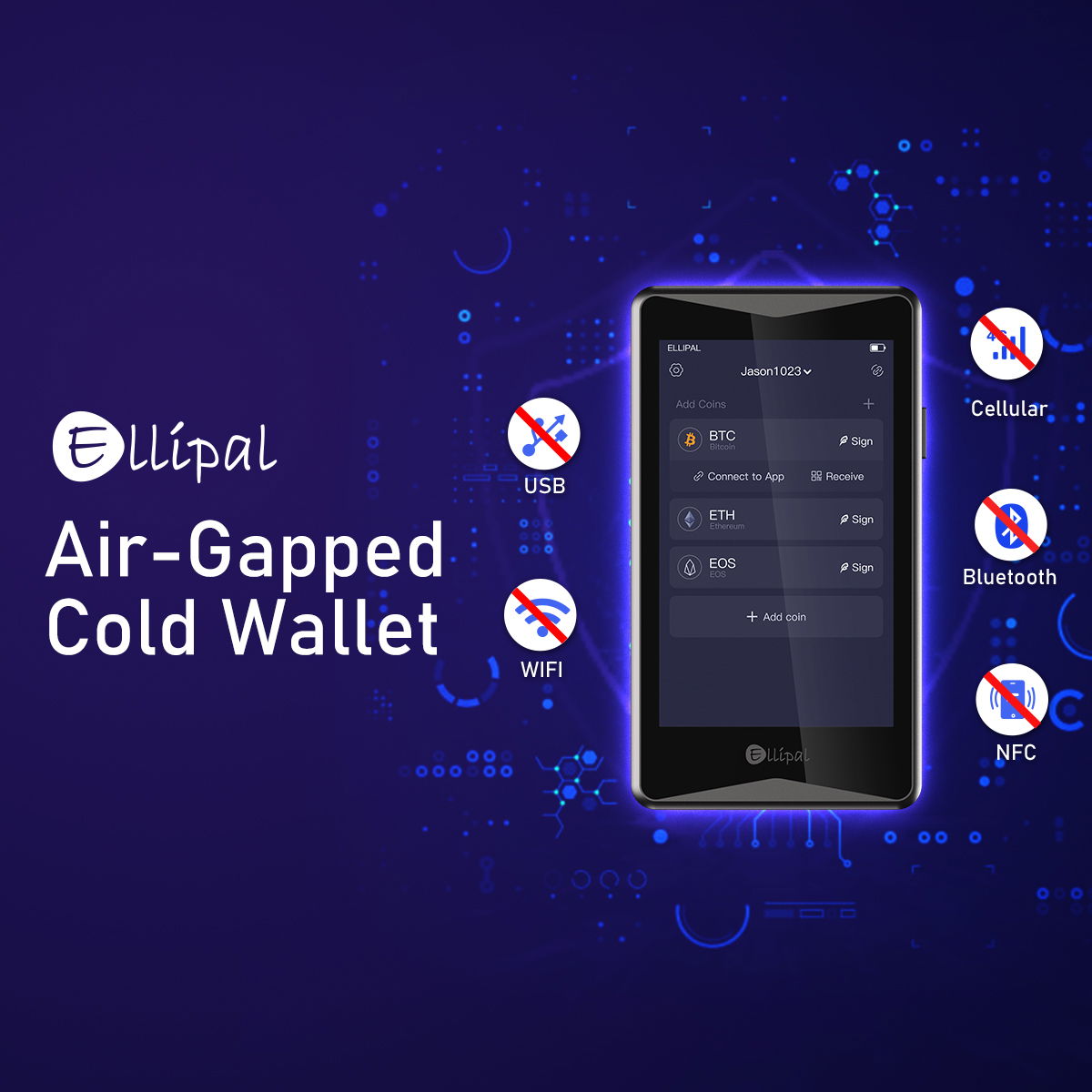 Ellipal - Air-Gapped Cold Wallet